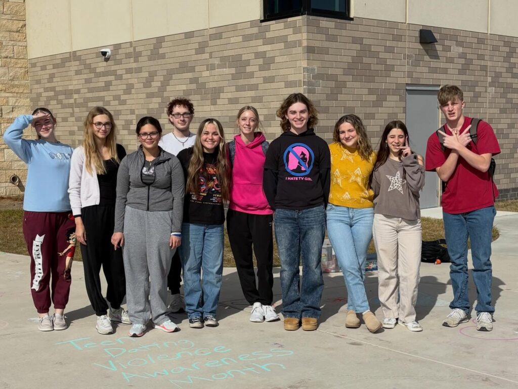 It’s Teen Dating Violence Awareness Month, and our students are leading the conversation